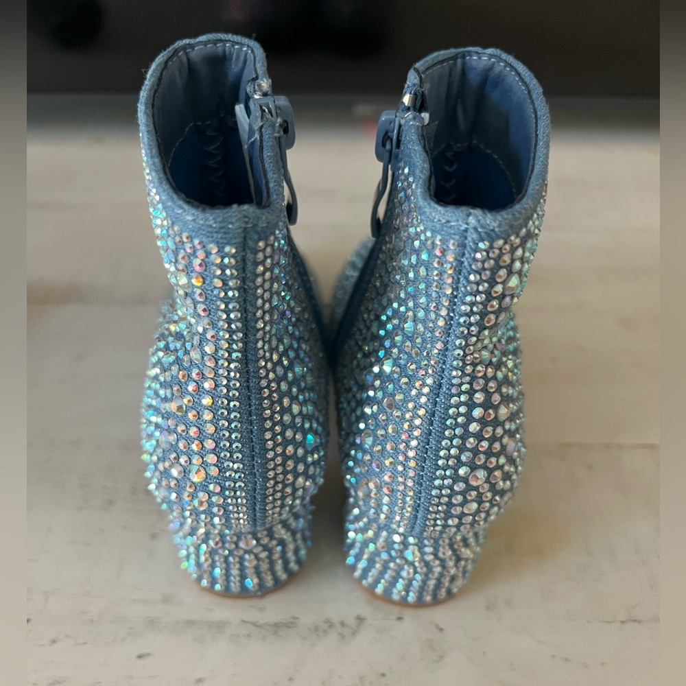 Link Sparkling Rhinestone Kids Boots - Picture 3 of 4